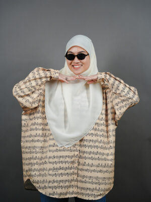 Music Note Khaki