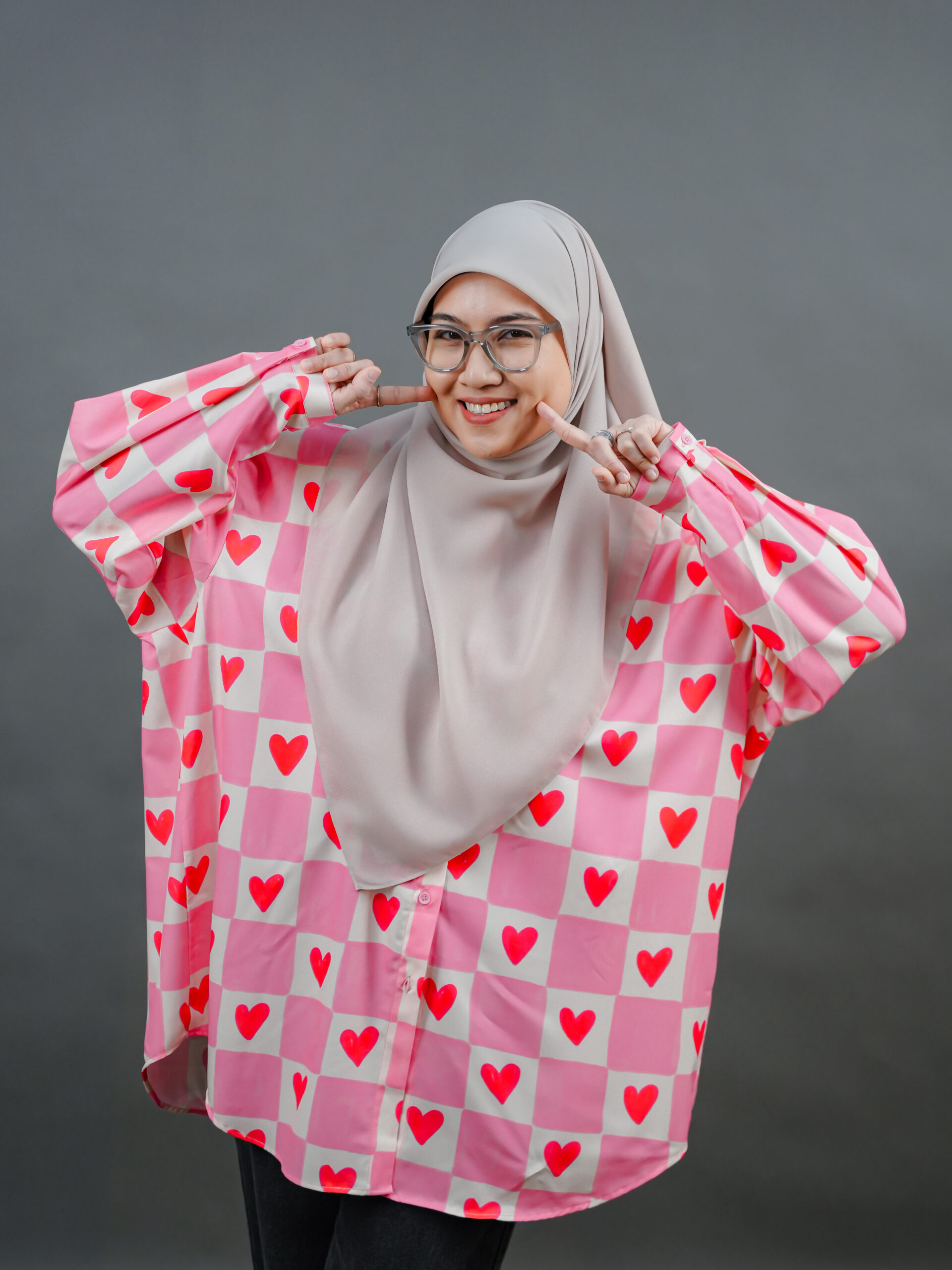 Pink Checkered Love